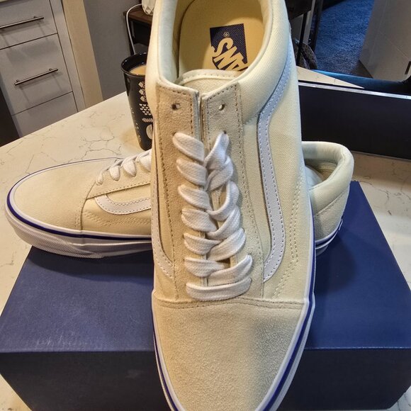 Vans Premium Old Skool 36 Off White VN000CNGOFW Men's Size 12 Shoes Skate NEW - Picture 2 of 11